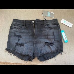 NWT Studio Blue Lulu high rise Black shorts size 6 Stitch Fix Exclusive
